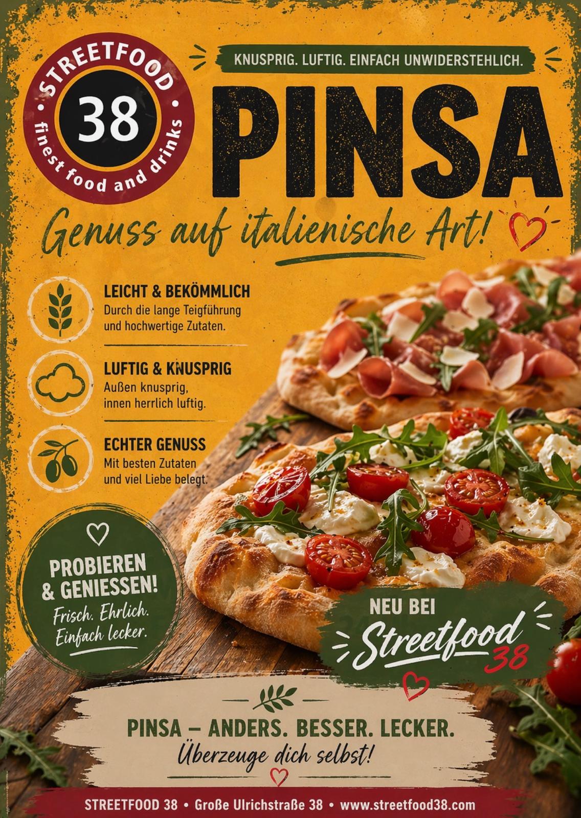 Pinsa Flyer